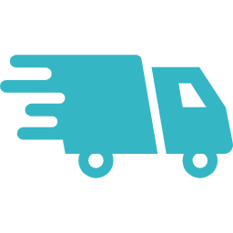 急いでるトラックのアイコン